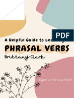 Helpful Phrasal Verbs Guide - English With Brittany