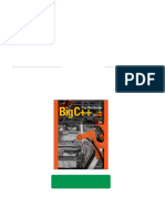 PDF Solution Manual For Big C++: Late Objects 3rd Edition, Cay S. Horstmann Download