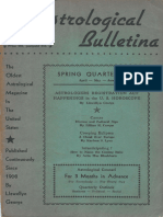 Astrological Bulletina v38 n246 Apr-May-Jun 1945