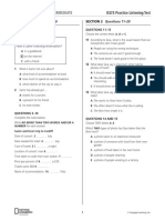 Voices Intermediate Assessment IELTS Listening