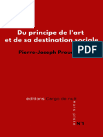 Du Principe de L'art Et de Sa Destination Sociale (French - Pierre-Joseph Proudhon - 2023 - Cargo de Nuit - Anna's Archive