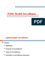 Public Health Surveillance