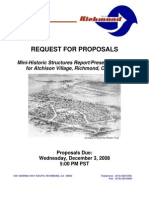 Atchison Village, City of Richmond CA RFP Final-Mini-Historic Structures Report/Preservation Plan