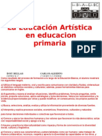 La Educación Artística en Educación Primaria