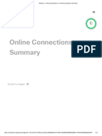 Module 2 - Online Connections - 4. Online Connections Summary