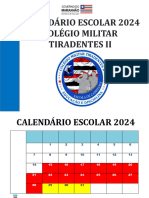 2024 Calendã Rio Letivo 2