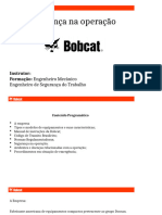 Treinamento de Segurança para Operadores de BOBCAT