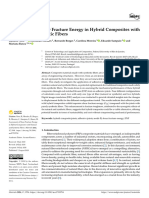 Assessment of Shear Fracture Energy in Hybrid Composites With Natural and Synthetic Fibers