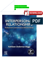 Test Bank Interpersonal Relationships Professional Communication Skills For Nurses 9Th Edition