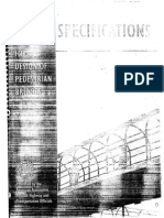 AASHTO Guide Specifications For Pedestrian Bridges 1997