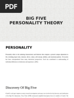 Big Five Personality Theory