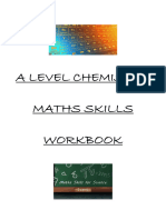 A Level Chemistry Maths Skills Workbook