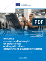 Innovative Cross-Sectoral Training Kit For Professionals Working With Elders (Caregivers and Physical Instructors)