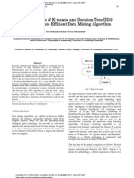 An Integration of K-Means and Decision Tree (ID3) Towards A More Efficient Data Mining Algorithm