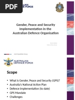 Gender - ADF and Defence