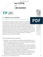 Examen - Trabajo Práctico 3 (TP3) 95% - Principios de Economía