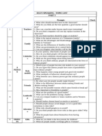 Ielts Speaking Part 3