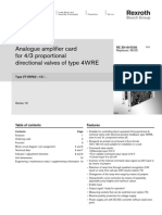 Analogue Amplifier Card For 4/3 Proportional Directional Valves of Type 4WRE