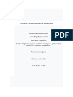 Actividad 4 - Procesos e Indicadores de Gestión Logística