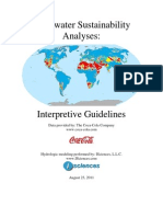 Freshwater Sustainability Analyses