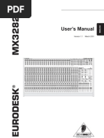 User S Manual: Version 1.1 March 2001