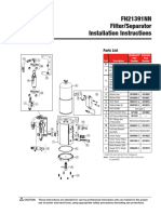 FH21391NN Filter/Separator Installation Instructions