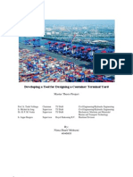 Designing A Container Terminal Yard