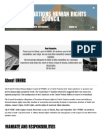 UNHRC Study Guide - GIMUN VII