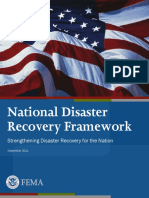 FEMA National Disaster Recovery Framework, 2011