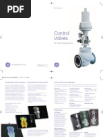 Control Valves For Critical Applications