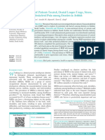 The Effect of Number of Patients Treated, Dental Loupes Usage, Stress, and Exercise On Musculoskeletal Pain Among Dentists in Jeddah