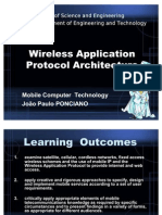 Lecture 12 - Wireless Application Protocol