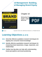 Chapter10 - Measuring Sources of Brand Equity Capturing Customer Mind-Set