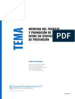 Tema 2.medicina Del Trabajo y Promoción de La Salud