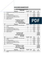 Modele de Debourses Secs Gros Oeuvre