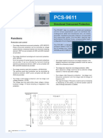 Feeder Management Relay-PCS-9611 Brochure