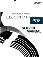 Service Manual Epson Lq-570, Lq-1070