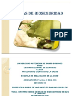 Bioseguridad Segun La Oms, Ops