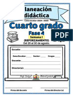 4Â° S1 PlaneaciÃ N Didã¡ctica - Profe Carbajal