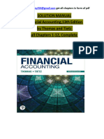 Solution Manual For Financial Accounting 13th Edition by Thomas Tietz