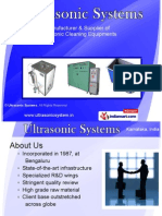 Ultrasonic Systems Karnataka India