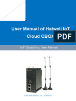 User's Manual of Haiwell IoT Cloud CBOX