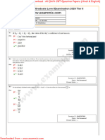 SSC CGL Tier 2 Paper 3 Statistics Question Paper 2022 in English 2