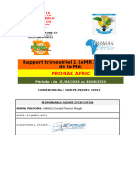 Rapport Trimestriel 1 - Amr 3 - Region de La Me