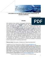 A Influência Da Automação Na Segurança Operacional Da