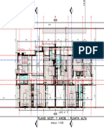 Plano Acot. Y Amob. / Planta Alta: Escala 1:100