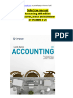 Solution Manual For Accounting 28th Edition by Carl S Warren Christine Jonick Jennifer Schneider