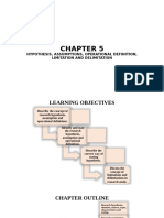 Chapter 5 Hypothesis Assumptions Operational Definition Limitation and Delimitation