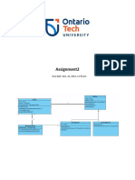 SOFE 2710U Object Oriented Programming and Design Fall 2022