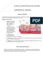 2.3. - Paisaje Subtropical Canario - Paisaje Alta Montaña